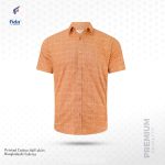Fida Men's 100% Cotton Printed Half Sleeve Shirt - Image 2