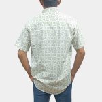 Fida Men's 100% Cotton Printed Half Sleeve Shirt - Image 3