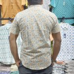 Fida Men's 100% Cotton Printed Half Sleeve Shirt - Image 2
