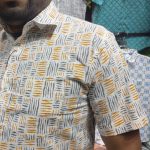 Fida Men's 100% Cotton Printed Half Sleeve Shirt - Image 4