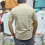 Fida Men's 100% Cotton Printed Half Sleeve Shirt - Image 2
