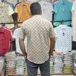 Fida Men's 100% Cotton Printed Half Sleeve Shirt - Image 2
