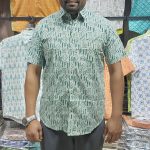 Fida Men's 100% Cotton Printed Half Sleeve Shirt