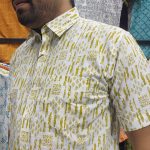 Fida Men's 100% Cotton Printed Half Sleeve Shirt - Image 4