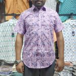 Fida Men's 100% Cotton Printed Half Sleeve Shirt - Image 2