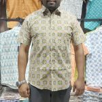 Fida Men's 100% Cotton Printed Half Sleeve Shirt