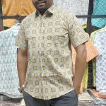 Fida Men's 100% Cotton Printed Half Sleeve Shirt - Image 2