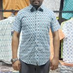 Fida Men's 100% Cotton Printed Half Sleeve Shirt - Image 2