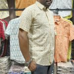Fida Men's 100% Cotton Printed Half Sleeve Shirt - Image 3