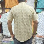 Fida Men's 100% Cotton Printed Half Sleeve Shirt - Image 4