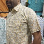 Fida Men's 100% Cotton Printed Half Sleeve Shirt - Image 6