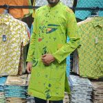 (Only Panjabi) Mens Premium Cotton Printed Panjabi-20251P