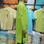 (Only Panjabi) Mens Premium Cotton Printed Panjabi-20251P - Image 3