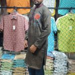 (Only Panjabi) Mens Premium Cotton Printed Panjabi-20253P - Image 3