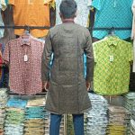 (Only Panjabi) Mens Premium Cotton Printed Panjabi-20253P - Image 5