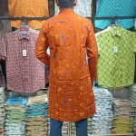 (Only Panjabi) Mens Premium Cotton Printed Panjabi-20254P - Image 3